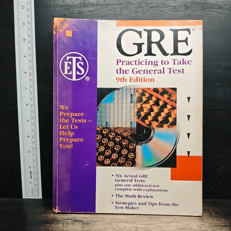 GRE: Practicing to Take the General Test, 9th Edition - Educational Testing Service 🏷️1198645