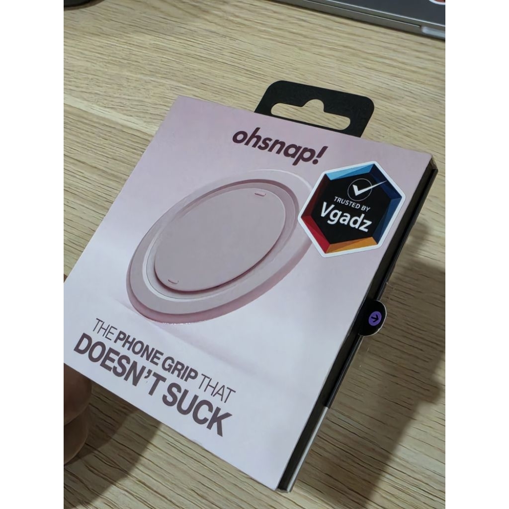 ปล่อยต่อ ⚡️ Ohsnap! Snap Grip 5.0 (มือสอง) สี "Pick Me" Pink  สภาพ 98%