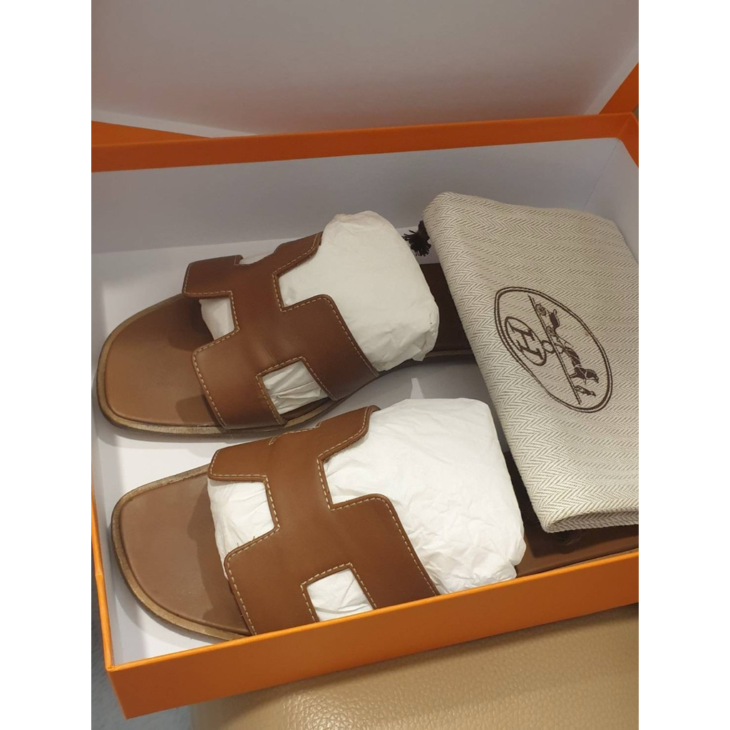 hermes sandals มือสอง