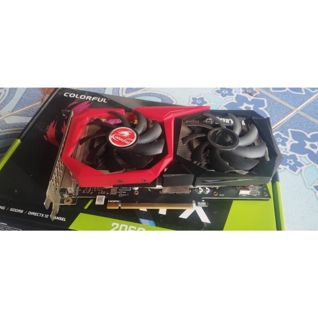 การ์ดจอ VGA Colorful RTX 2060 6GB GDDR6