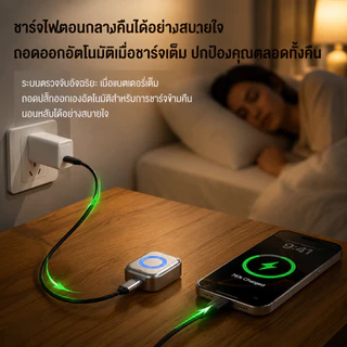 NEODIGI Mart Auto Stop ชาร์จแยก AI Recognition ชาร์จอย่างเต็มที่อัตโนมัติตัดอุปกรณ์ USB ชาร์จอะแดปเตอร์ความปลอดภัย
