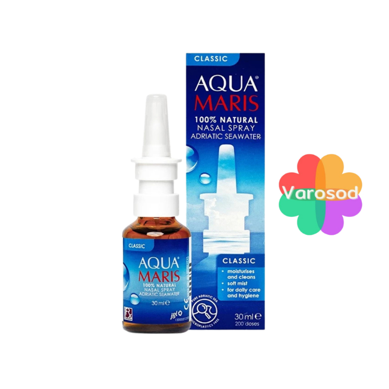 AquaMaris Classic Nasal Spray 30ml. อควา มาริส คลาสสิค สเปรย์สำหรับพ่นจมูก aqua maris