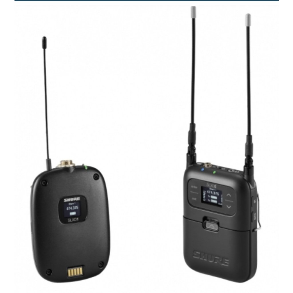 SHURE SLXD15-M55 BodyPack SHURE เน้นการใช้งานที่คล่องตัว ค่ะ ของแท้ประกันบ.มหาจักรค่ะ
