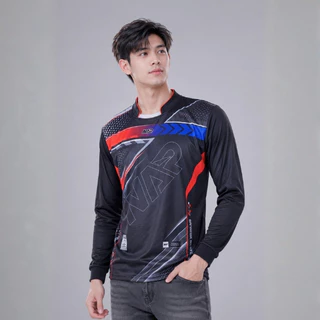NAP21 เสื้อกีฬาแขนยาว ผ้าไมโคร ไซส์ S-7XL