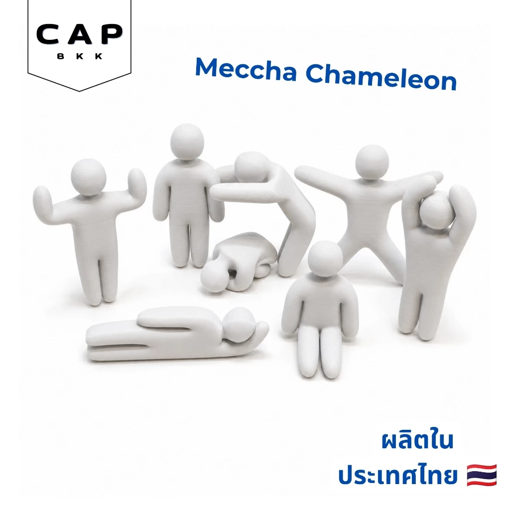 CAP BKK ฟิกเกอร์ Meccha Chameleon ตัวละครเกม ของสะสมแต่งโต๊ะ หลายท่า สูงประมาณ 8 ซม. ของขวัญเกมเมอร์