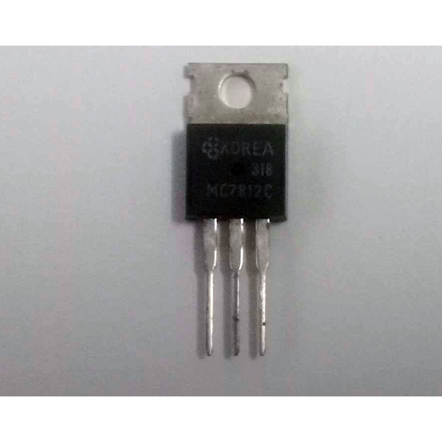 MC7812C 12V 1A Positive Voltage Regulator TO-220 7812 ไอซี