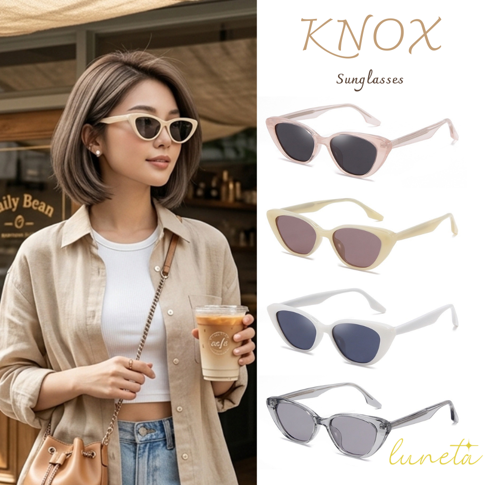 Luneta แว่นกันแดดเท่ๆ แว่นแฟชั่น Fashion sunglasses กันแดดได้ ใส่ถ่ายรูปปังแน่นอน