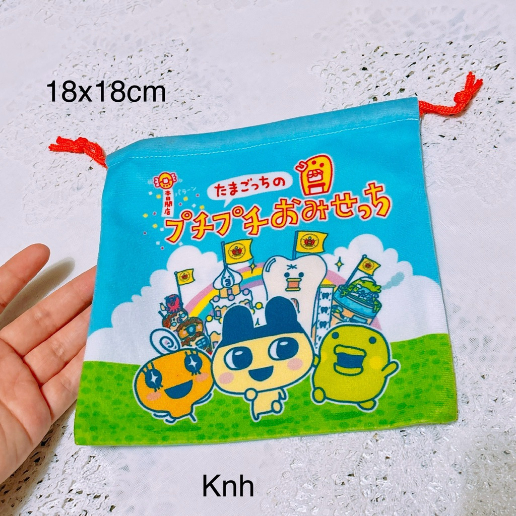 กระเป๋า ทามาก็อตจิ กระเป๋าหูรูด tamagotchi bandai bag