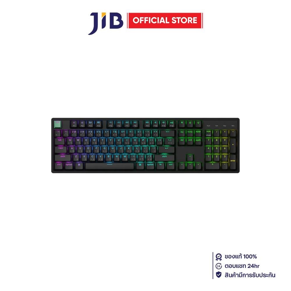 WIRELESS KEYBOARD (คีย์บอร์ดไร้สาย) KEYCHRON K10 HE STANDARD VERSION - GATERON DOUBLE-RAIL MAGNETIC 