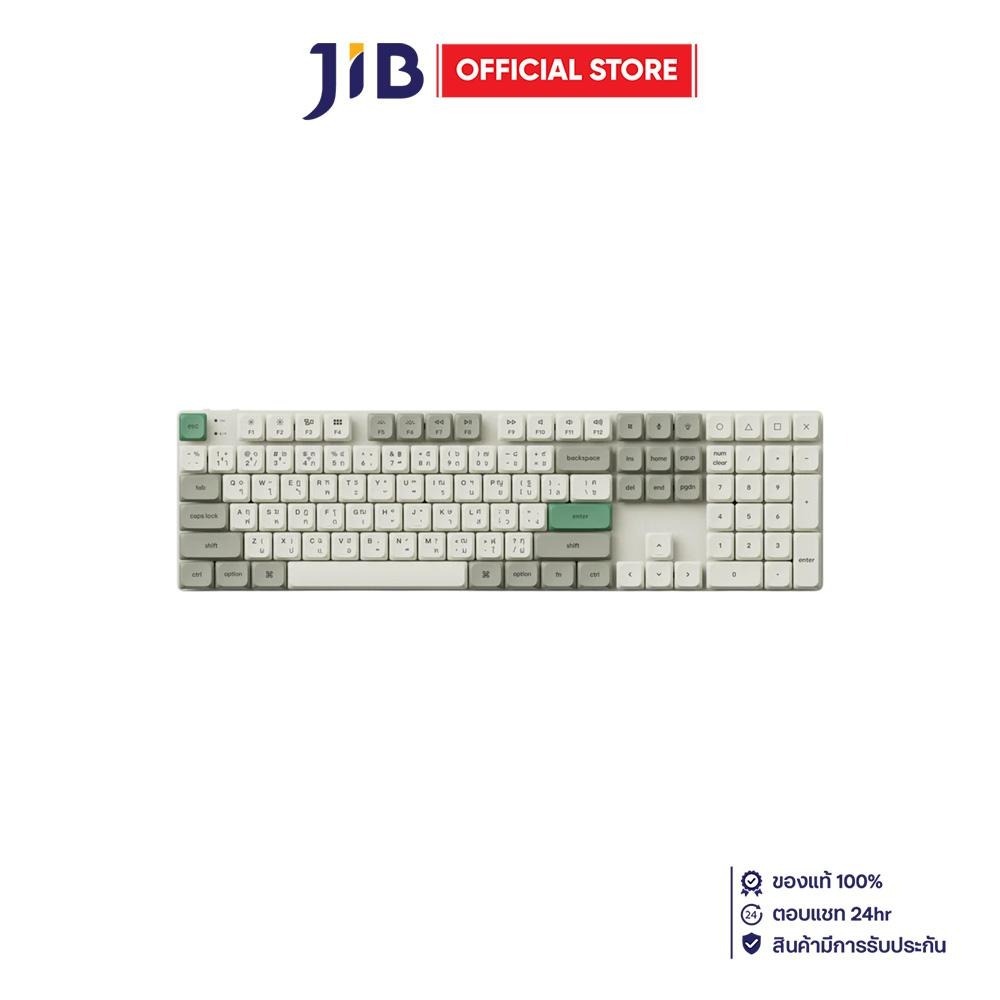 WIRELESS KEYBOARD (คีย์บอร์ดไร้สาย) KEYCHRON K5 MAX - QMK/VIA RGB EN/TH RETRO GREEN