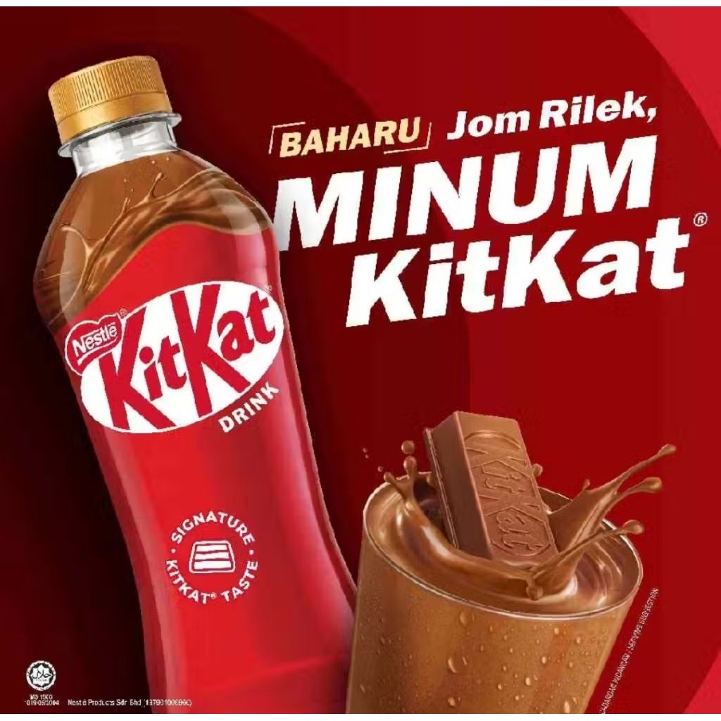 Kitkat chocolate drink