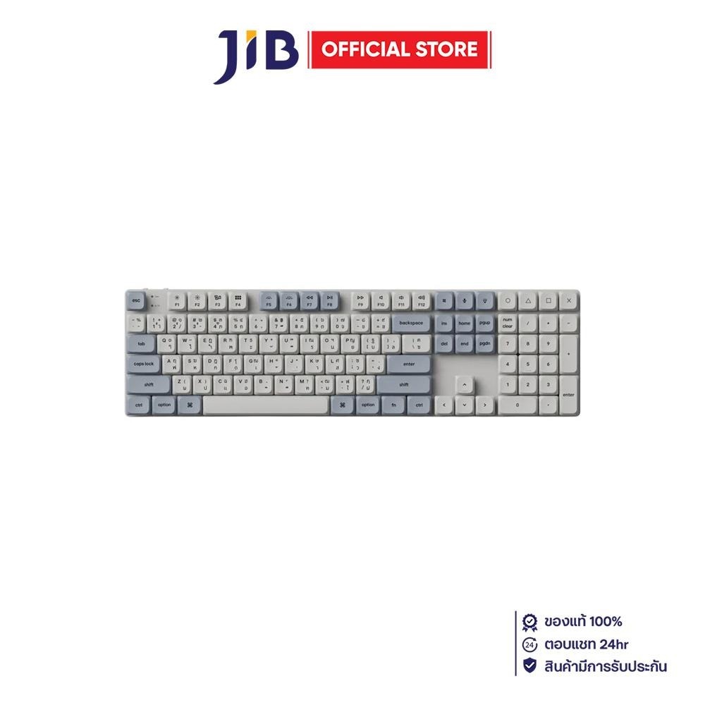 WIRELESS KEYBOARD (คีย์บอร์ดไร้สาย) KEYCHRON K5 MAX - QMK/VIA RGB EN/TH RETRO BLUE