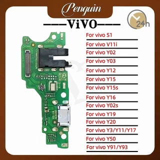 แพรตูดชาร์ท Charging Port Board For vivo Y02/Y03/Y12/Y15/Y15s/Y16/Y02s/Y19/Y20/Y3/Y11/Y17/Y50/Y91/Y93/S1/V11i