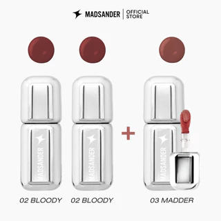 (ซื้อ 2 แถม 1) Madsander Dewy Glow Lip Tint (#03 Madder)