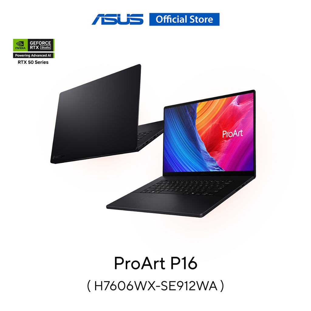 ProArt P16 (H7606WX-SE912WA) 16" 4K OLED, AMD AI-9-HX-370, 32GB, 1TB, RTX5090, W11
