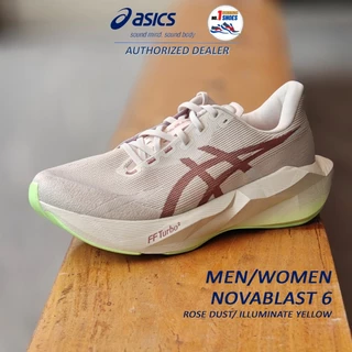[✨FF TURBO2] Asics รุ่น Novablast 6 1011C243-700 สี Rose dust/ illuminate yellow ของเเท้ 100%