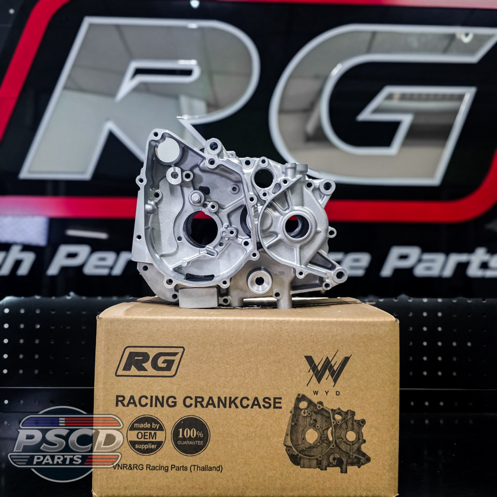 แคร้ง RG Wave125 Open หลักเดิมและหลักเอ็กไซเตอร์ ใส่ได้ทั้งสตาร์ทมือ-เท้า