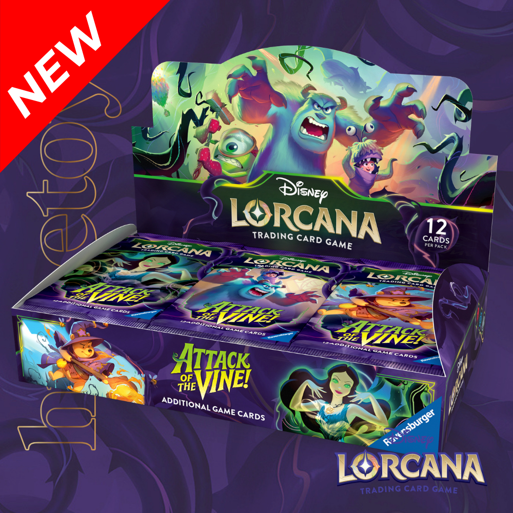 (แบบซอง-ยอน480) Attack of the Vine! Disney Lorcana TCG (1ซอง/12ใบ)