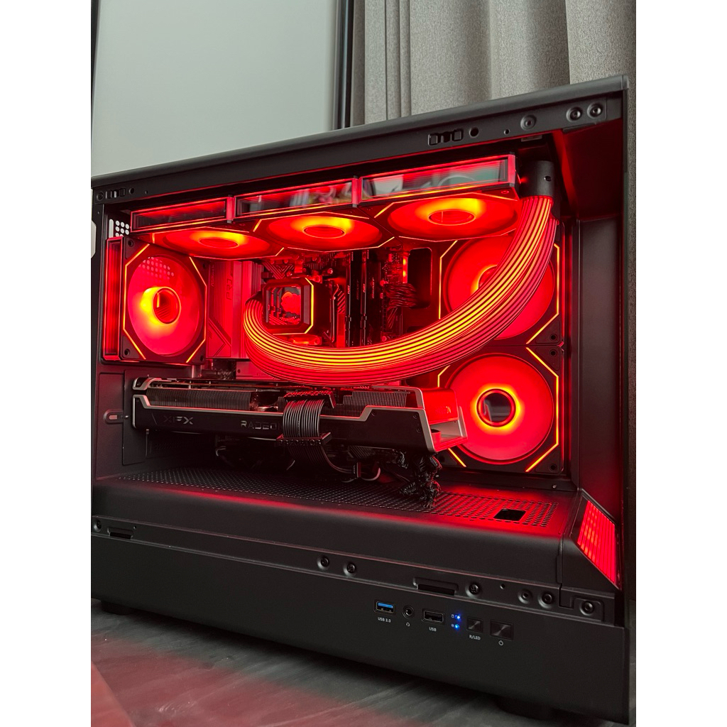 คอมพิวเตอร์มือสอง ryzen5 7600 ddr5 ram16gb rx6750xt