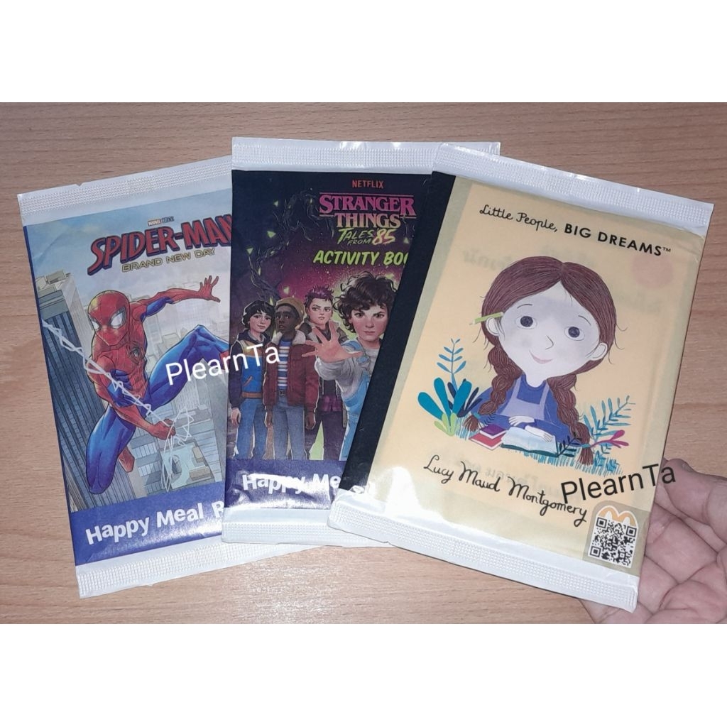 [ของแท้ 100%] หนังสือเสริมความรู้รอบตัว ชุด Happy Meal McDonald's