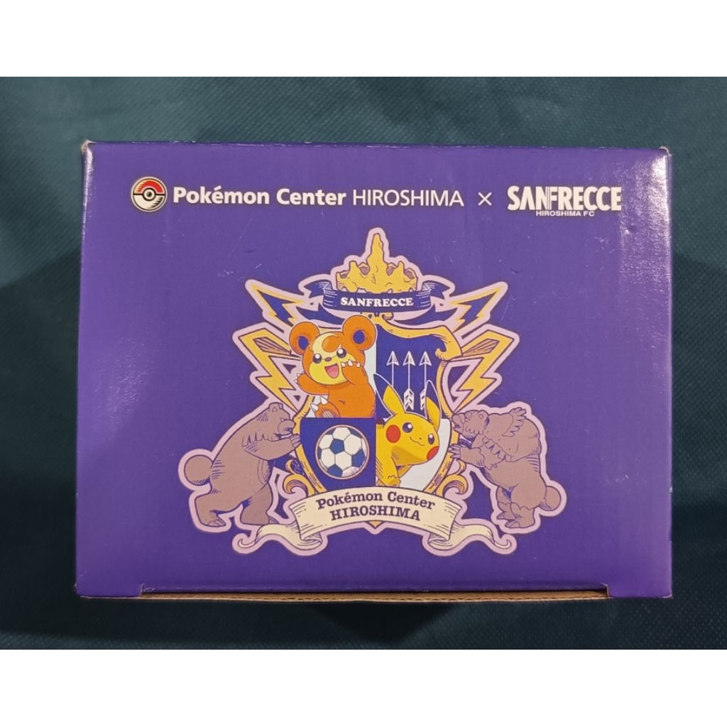 Pokemon Center Hiroshima × Sanfrecce Hiroshima Mug Pikachu Limited Japanese Authentic Used Collectib