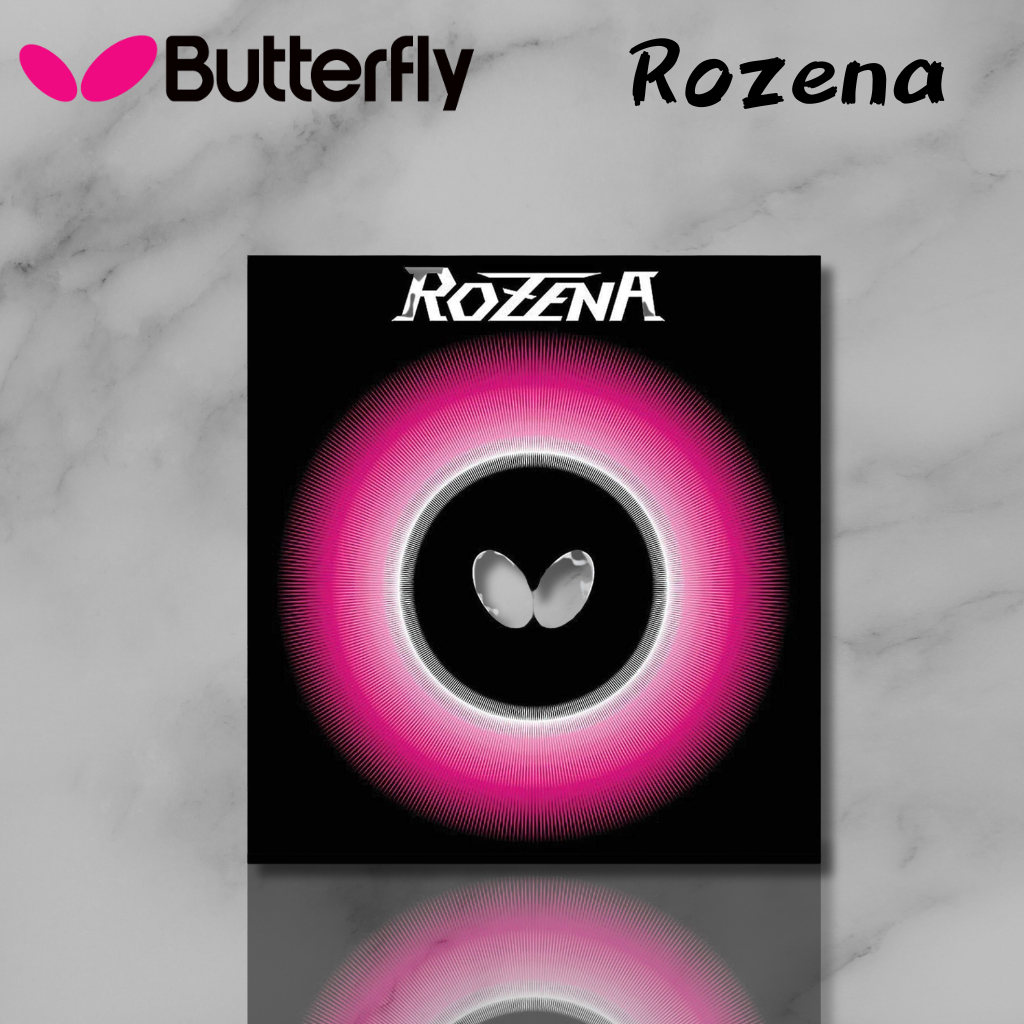 BUTTERFLY ยางปิงปอง Rozena สีดำ ความหนา Thick รุ่น 06020 ของแท้ญี่ปุ่น