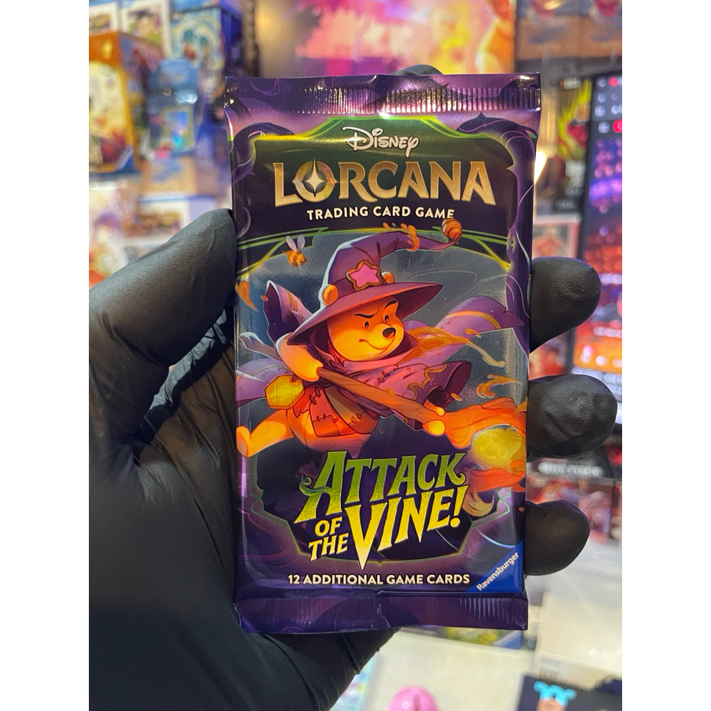 รับประกัน[สินค้าแท้/ส่งทันที🇹🇭]แบบแยกซองใหม่ Disney Lorcana[set13]Attack of the Vine พร้อมส่งในไทย ver[EN]