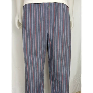 กางเกงนอนขายาว ลายริ้ว มีหลายลาย ผ้าคอตต้อน ใช้ยางยืดอย่างดี Long sleep pant pajamas stripe pattern