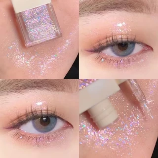 อายแชโดว์เนื้อลิควิด/ชิมเมอร์/eyeshadow/ไฮไลท์/กลิตเตอร์/ไฮไลเตอร์/สีติดทนนาน/กันน้ำ/อเนกประสงค์
