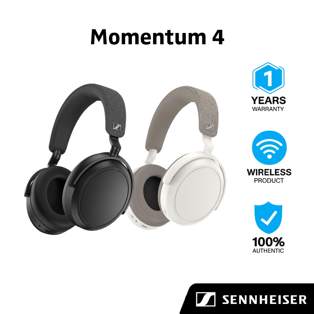 Sennheiser Momentum 4 Wireless หูฟังแบบครอบหู ให้เสียงคุณภาพสูงที่ได้มาตรฐานจากแบรนด์ Sennheiser