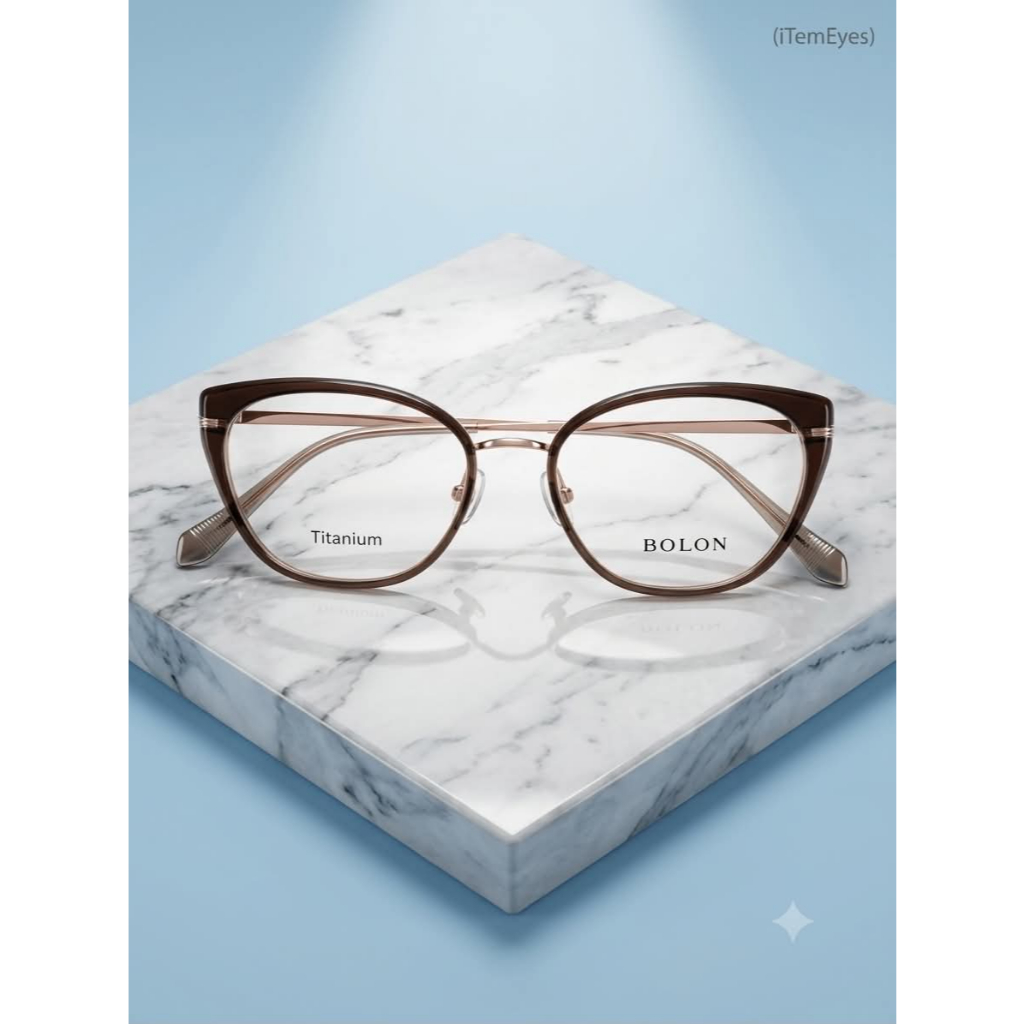 Bolon กรอบแว่นสายตา BA6023 ไซส์ 51 สั่งพร้อมทำเลนส์ได้เลย