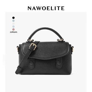 NAWOELITE Cambridge Bag กระเป๋าหนัง PUคลาสสิก กระเป๋าถือทรงแซทเชล รุ่นเคมบริดจ์ ที่มีสไตล์และหรูหรา กระเป๋าสะพาย 5 สี