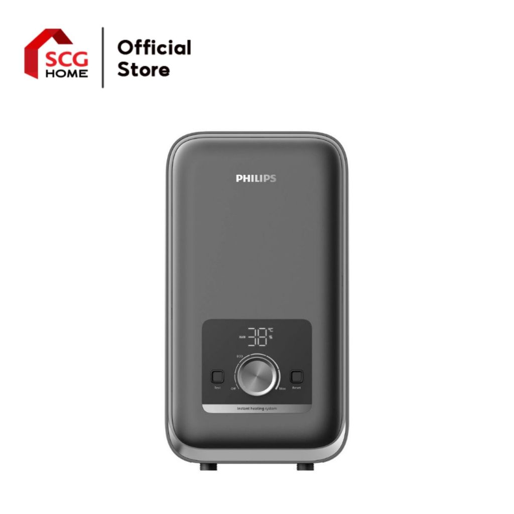 Philips เครื่องทำน้ำอุ่น Water Heater AWH1504/67(45DB) 4500W 3D Dynamic Spiral