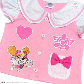 PAW PATROL : Skye (สกาย) ชุดเซ็ทเด็กหญิง เสื้อยืด + กางเกง ลิขสิทธิ์แท้ [PTNXI3026]