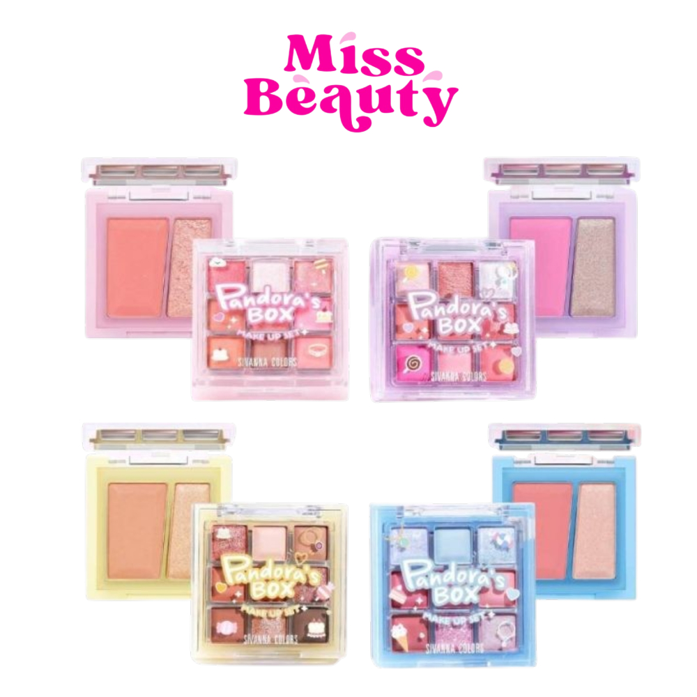 HF759 Sivanna colors pandoras box make up set ซีเวนน่า คัลเลอร์ส แพนโดร่า บ๊อกซ์ เมคอัพ เซท