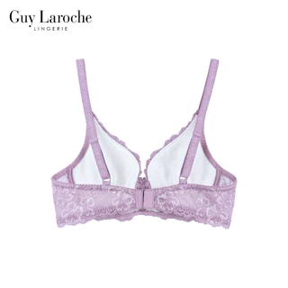 Guy Laroche Lingerie กีลาโรช เสื้อในลูกไม้ ดันทรง Push Up Lace Bra GB7T77 [Love for Mom]