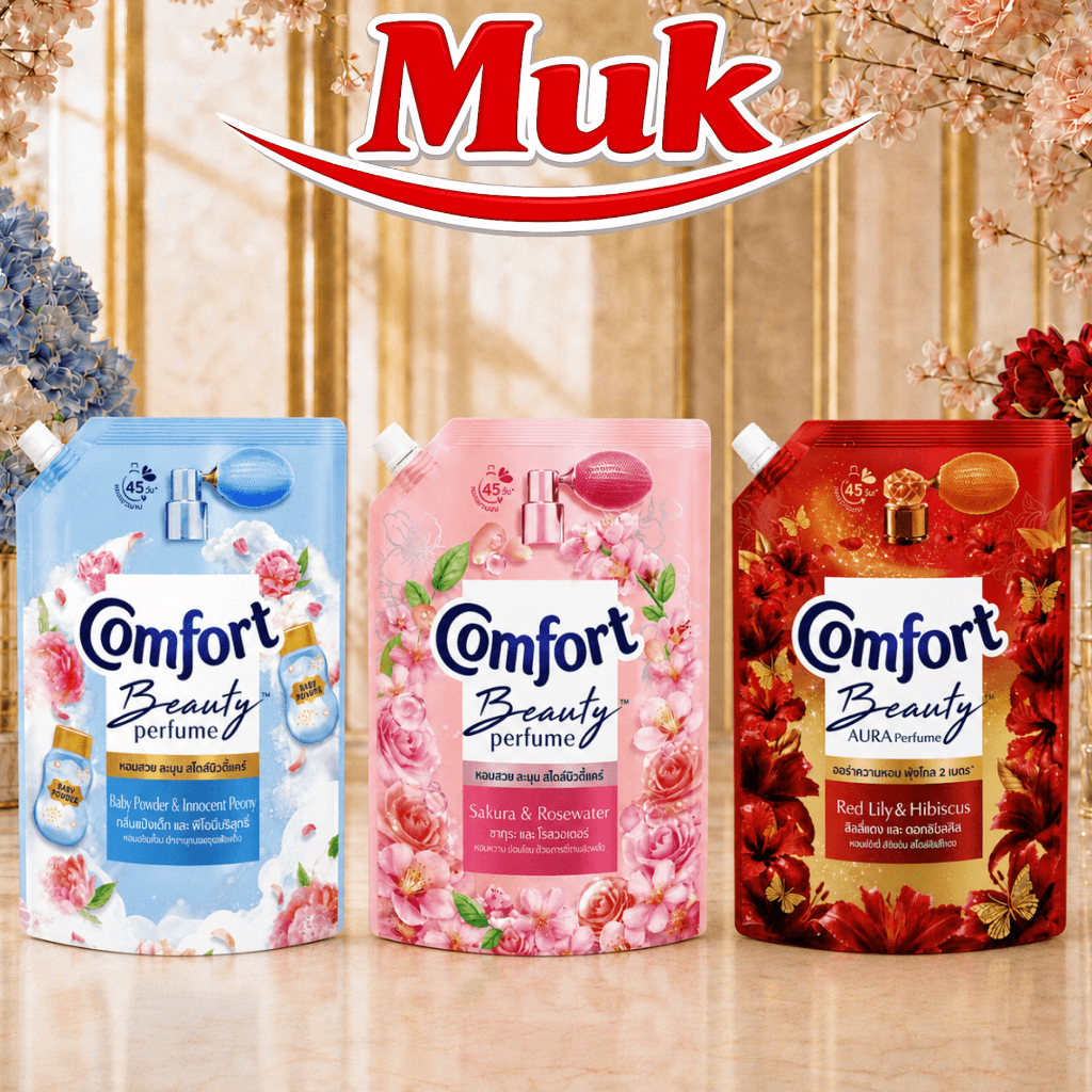 Comfort น้ำยาปรับผ้านุ่ม 1000ML ( ถุงละ )Baby Powder | Ultra Blue | Ultra Pink