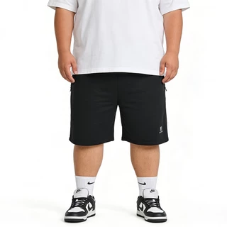 กางเกงขาสนผชาย ไซสใหญ OverSize เอวยดไดถง 50 นว ผาฝายนมใส สบาย กางเกงลำลองผชาย สไตลเกาหล พรอมสง