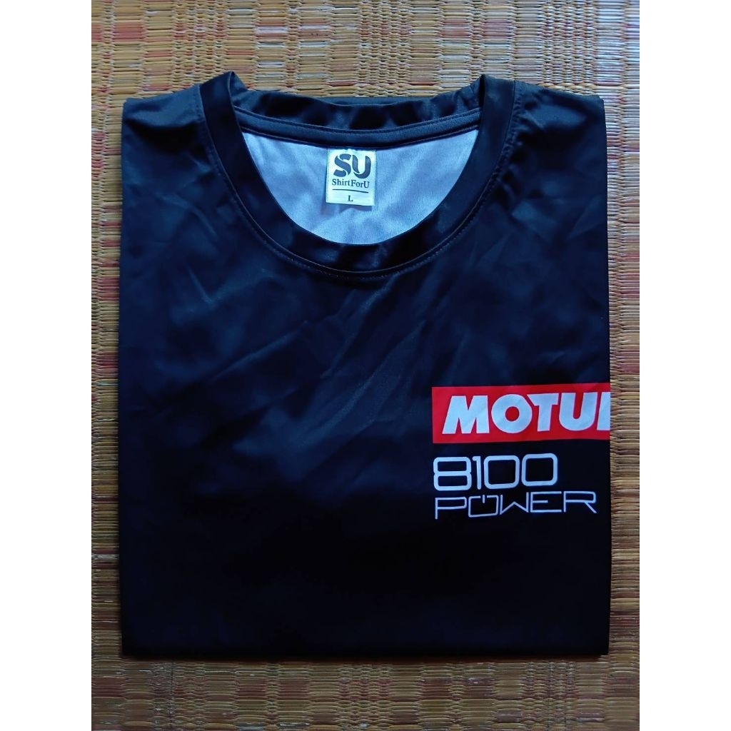 เสื้อแถมน้ำมันเครื่อง Motul