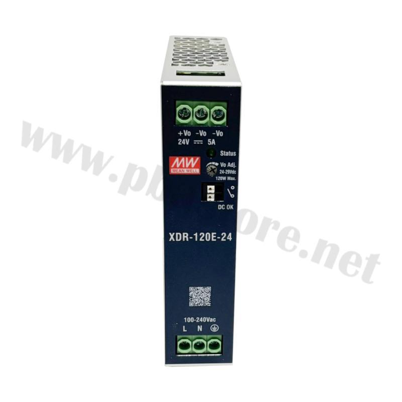 INDUSTRIAL POWER SUPPLY XDR-120E-24 24V 120W 5A MEANWELL