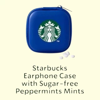 ⭐️Starbucks Earphone Case with Crispy Cereal Chocolate Strawberry & Lemon Flavour