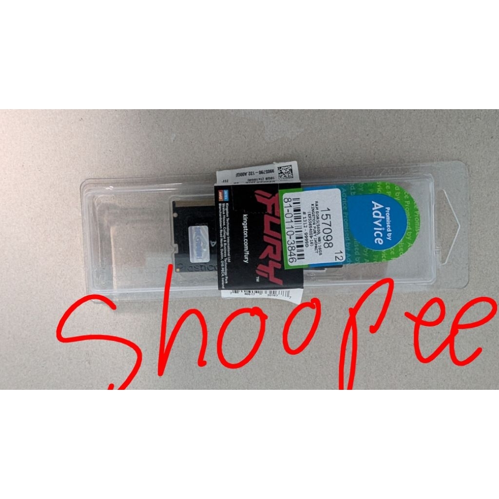 (มือ2) RAM DDR5(5600, NB) 16GB KINGSTON FURY IMPACT (KF556S40IB-16)