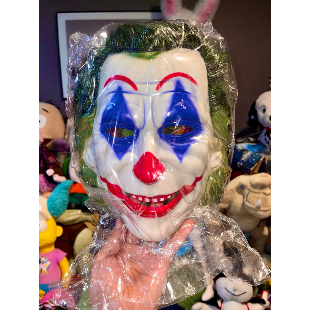 Mask Joker ( โจ๊กเกอร์ ) พร็อพ (Prop) เเต่งห้อง&ใส่จริง