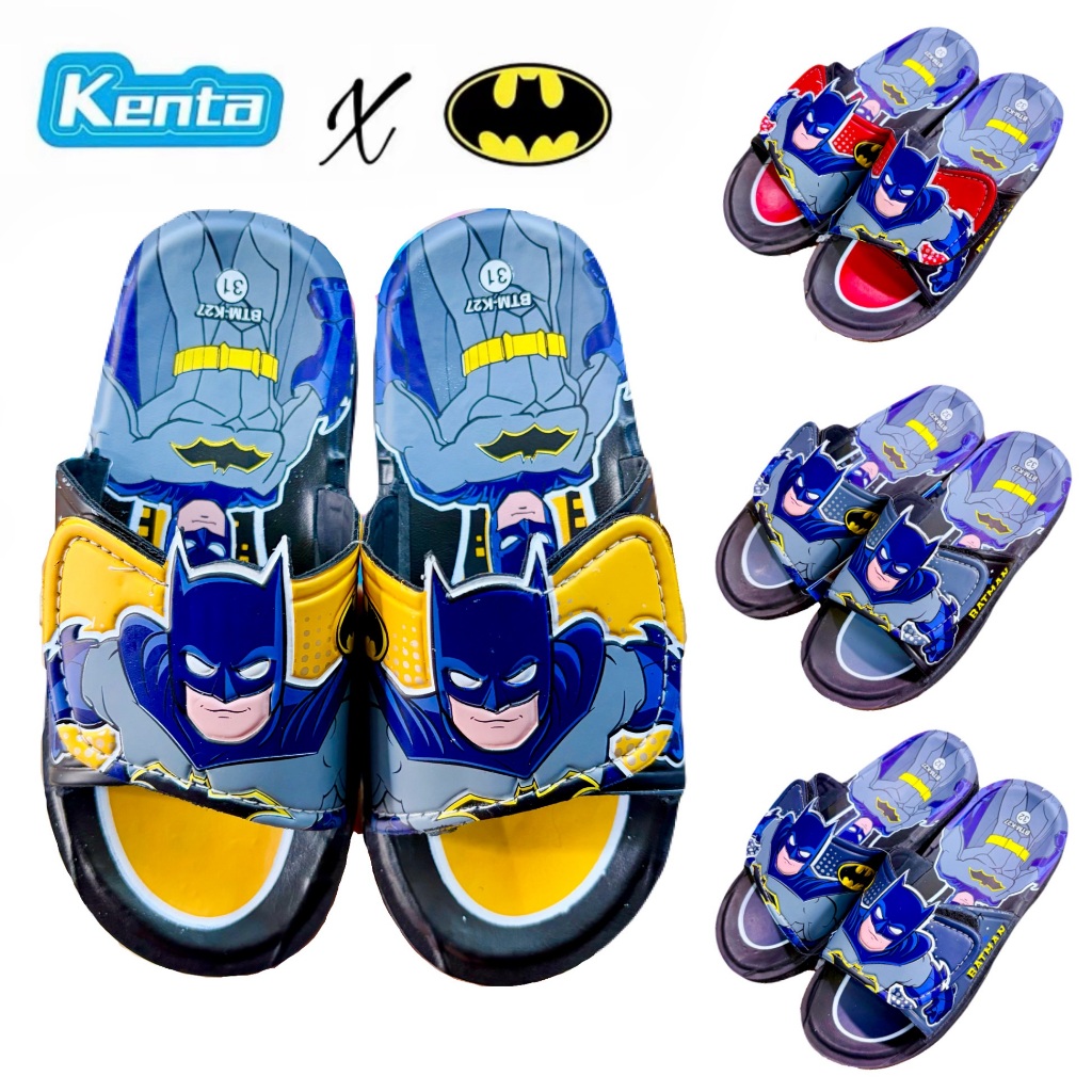 Kenta รองเท้าเด็ก แบทแมน รุ่น BTM-K27 ขนาด 27-32 พร้อมส่ง!!