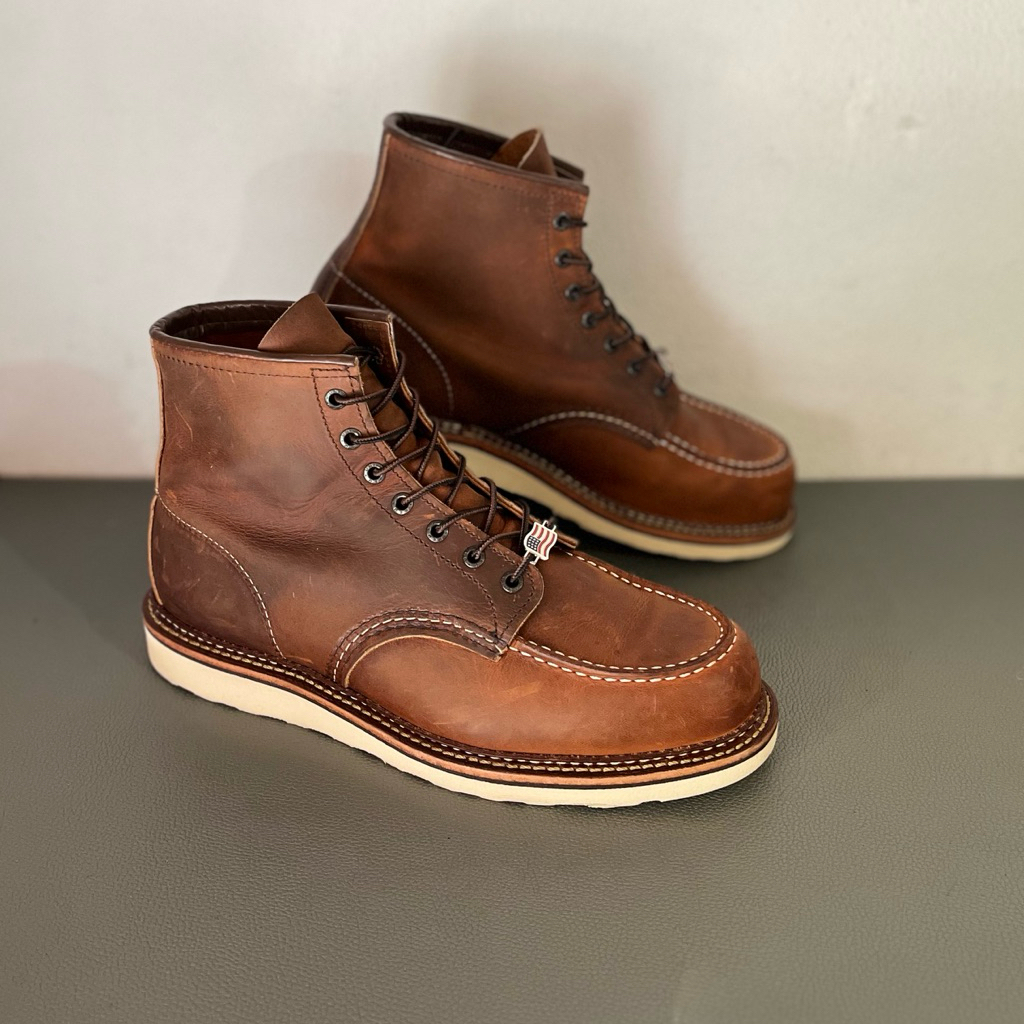 Redwing 1907 MocToe Boots USA Size 10.5D 28.5cm (44-44.5)