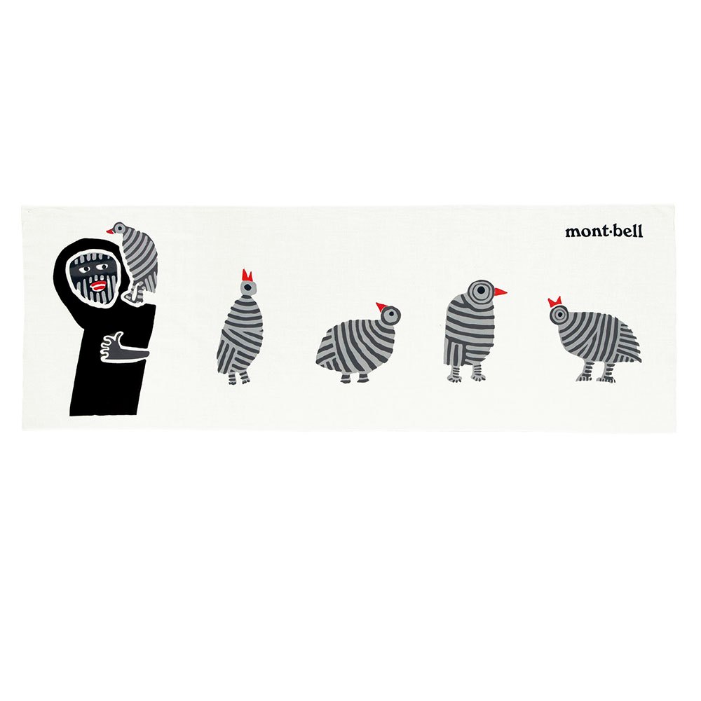 Montbell ผ้าอเนกประสงค์ รุ่น 2124132 Japanese Towel Raichou-to-Yamaotoko