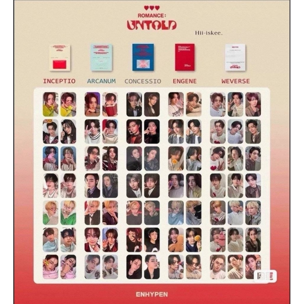 [Enhypen] : Romance Untold Weverse 💯