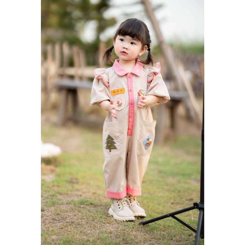 เอเม่ จั๊มสูทเด็ก (Kids Jumpsuit) Aimer Le Glamping 4T(USE)