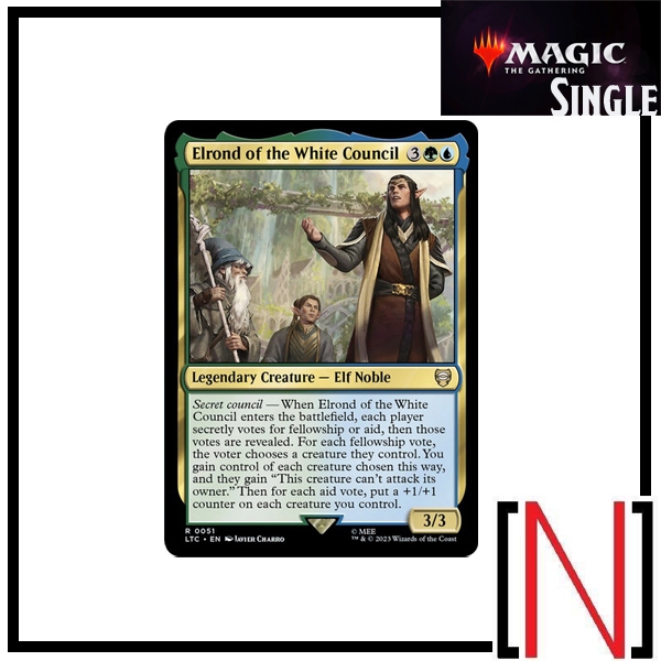 [MTG][Single][LTC] Elrond of the White Council ระดับ Rare [ภาษาอังกฤษ]