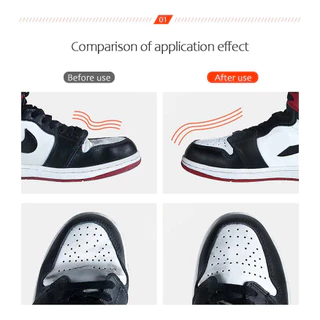 ดันทรงรองเท้าด้านใน Sneaker Sheilds (1คู่) ปกกันหัวรองเท้ายับ กันโทบ็อกซ์ยับ กันหัวรองเท้าเสียทรง สต็อกพร้อมส่งในไทย